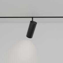 Магнитный трековый светильник ЭРА TRM20-6-15W3K BK светодиодный 15Вт 3000К черный для системы NOVA | Магнитные трековые светильники