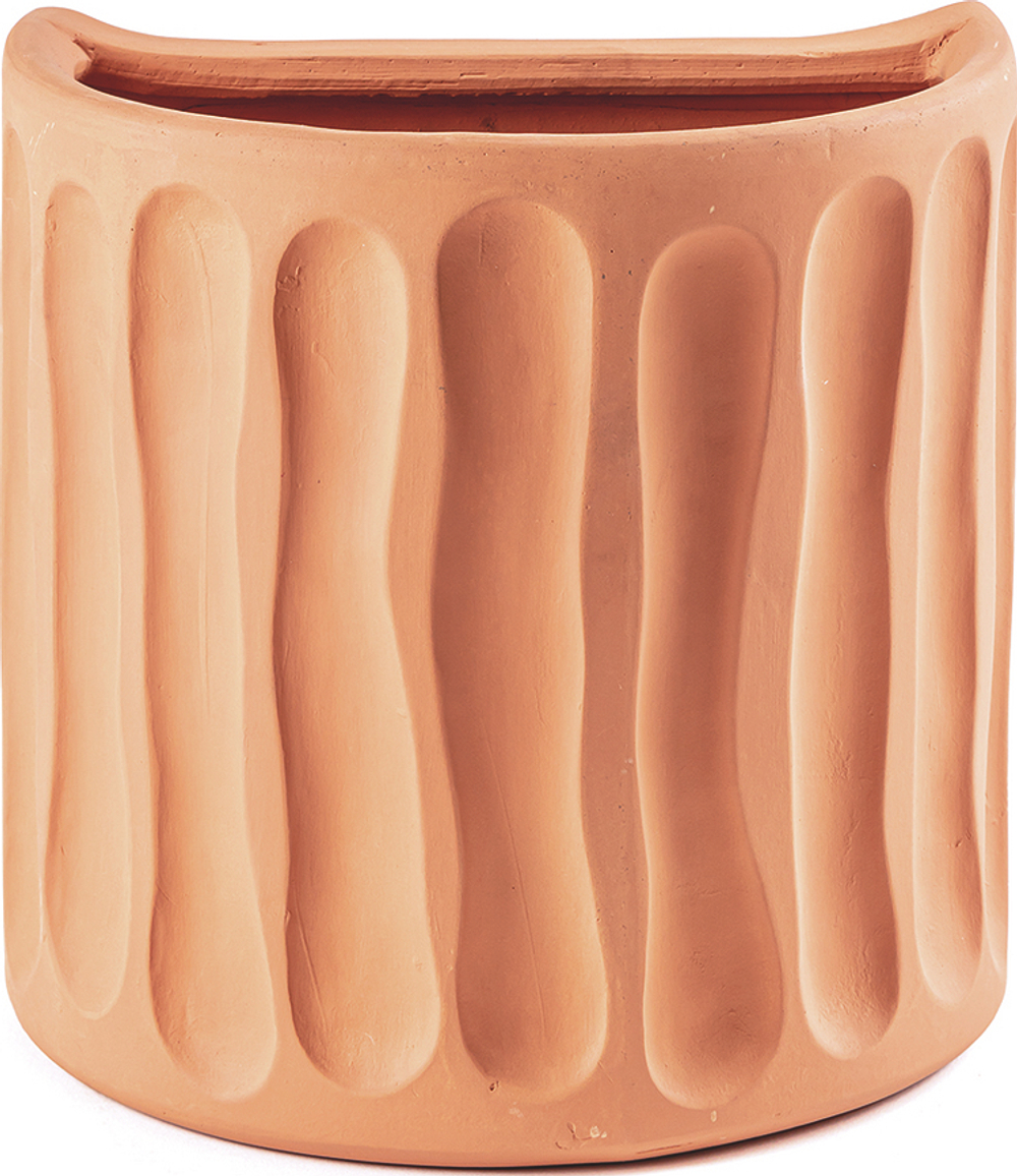 Горшок Seletti Magna Graecia, керамика, 16 см, оранжевый