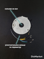 генератор Ирбис ттр 125-150 / Kayo 6 катушек (узкий)