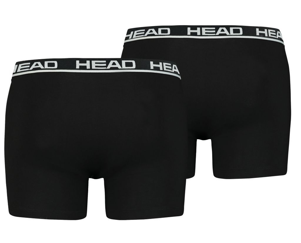 Мужские спортивные боксеры Head Men's Boxer 2P - black