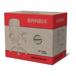 Кресло BRABIX PREMIUM "Paradigm EX-556", пружинный блок, рециклированная кожа, черное, 532976
