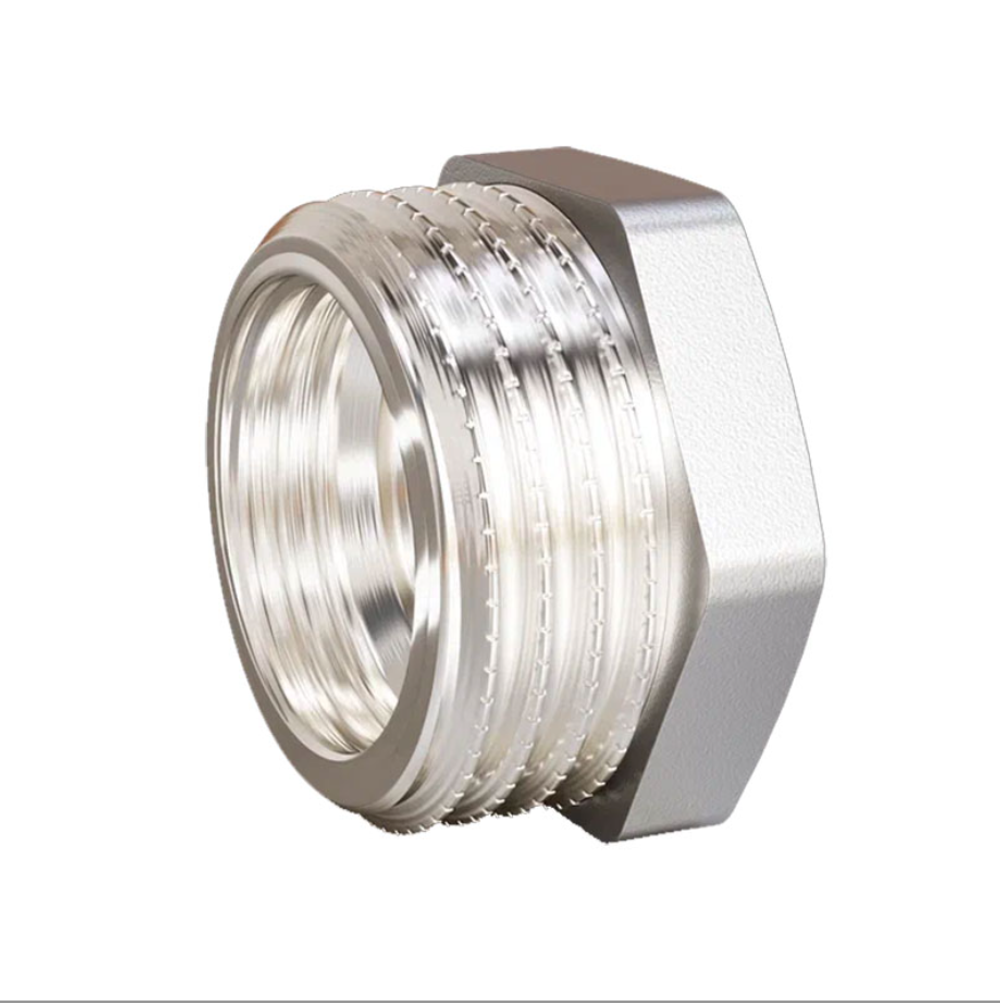 Футорка 3/4"х1/2" никель LD 67.507.20х15