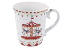 Кружка 0.275л Easy Life Рождественская карусель
