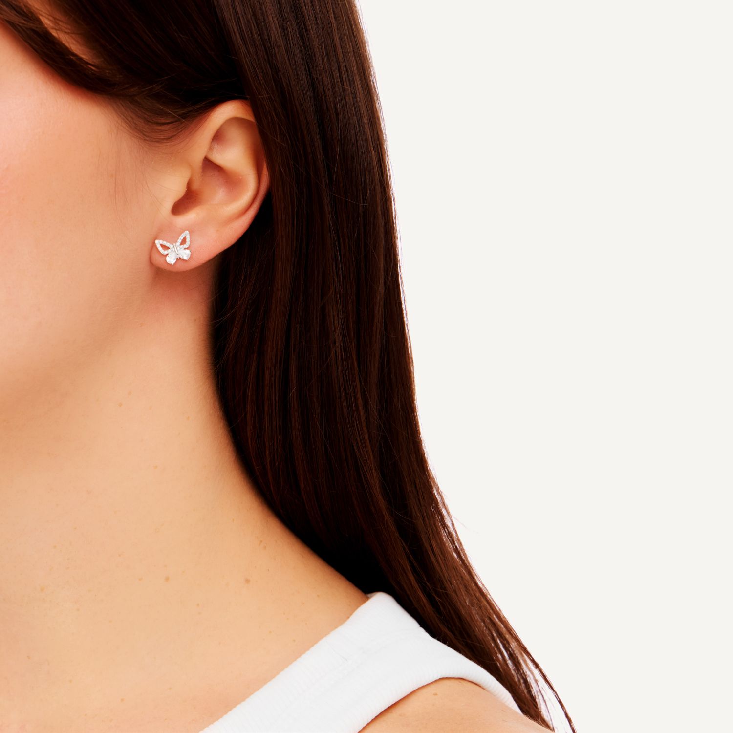 Серьги Shiny Butterfly Earrings