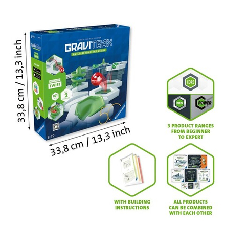 Ravensburger - GraviTrax Twist Starter Set 50th Anniversary Edition 245765