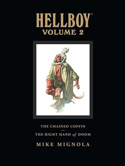 Комикс Hellboy Library Edition Vol 2 The Chained Coffin The Right Hand of Doom and Others