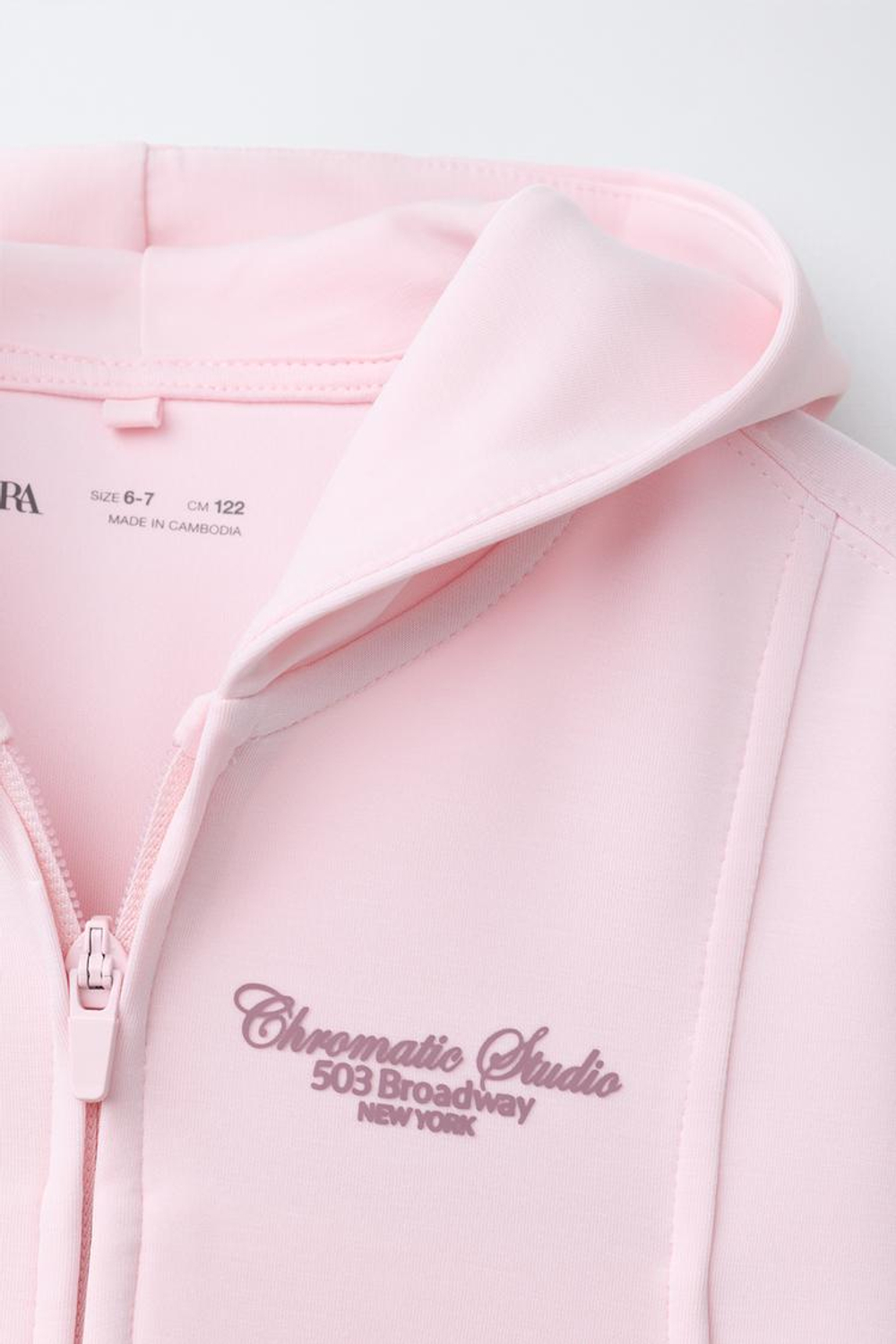 ZARA ХУДИ С МОДАЛОМ, ПАСТЕЛЬНО-РОЗОВЫЙ