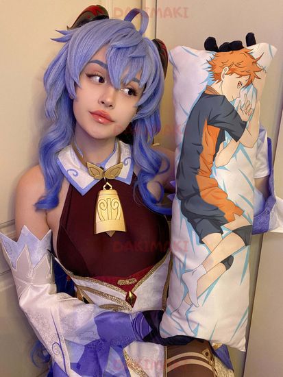 Мини дакимакура Шое Хината из Волейбол арт. M0599, 60х20 см