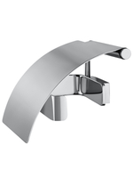 Держатель для туалетной бумаги с крышкой WONZON & WOGHAND LOTTE, Хром (WW-8326)