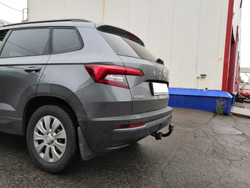 Фаркоп Трейлер 9151 на Volkswagen Tiguan (4WD) 2007-2016 г. 2016-г.(паспорт и сертификат в комплекте)(без электрики)