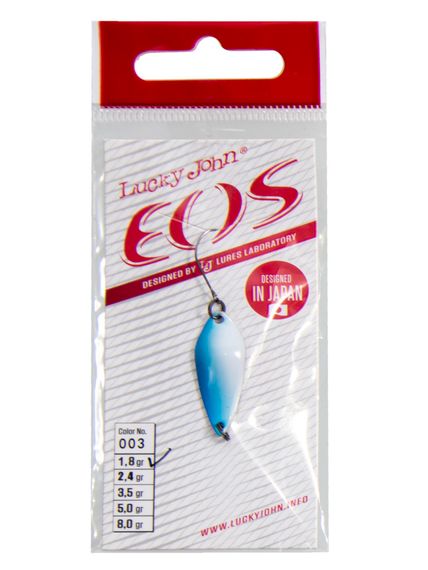 Блесна колеблющаяся Lucky John EOS длин.25мм/01.8г 003