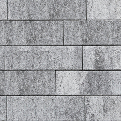 Тротуарная плитка ПРЯМОУГОЛЬНИК (ЛА-ЛИНИЯ) Б.6.П.8 600х200х80 мм Листопад Гранит Антрацит