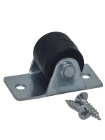 Колесо мебельное – прорезиненное, для стула, тумбы, шкафа