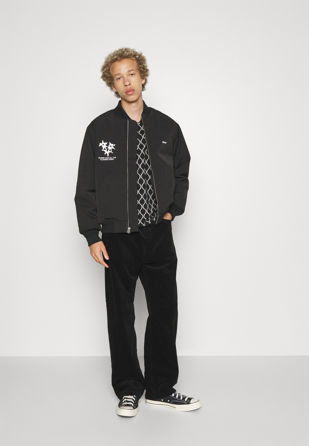 Carhartt WIP LANDON - Тканевые брюки - Чёрный