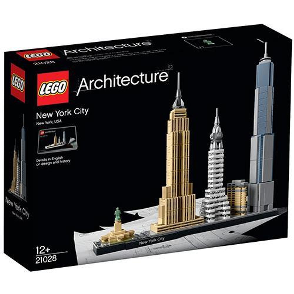 LEGO Architecture: Нью-Йорк 21028 — New York City — Лего Архитектура