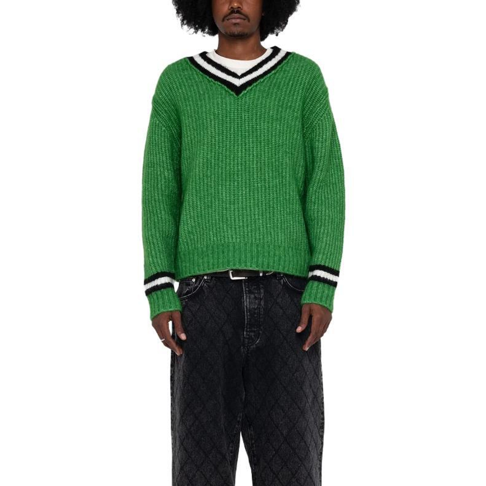 Свитеры Stussy FW23 MOHAIR TENNIS SWEATER V, 117142