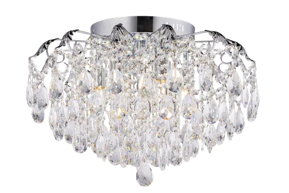 1504/6+6 CR (1) Люстра (RL)