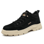 ABCIU Work Boots Unisex High top Khaki