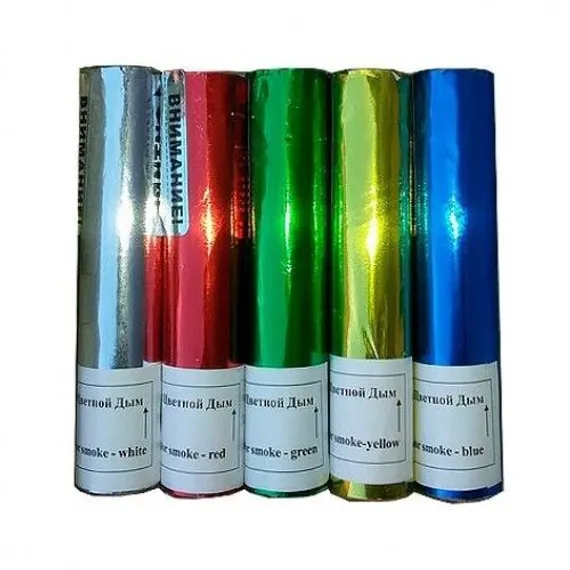 Фонтан цветной дым ассорти
