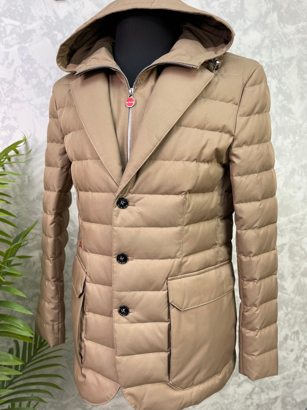 Пуховик с подстёжкой Kiton