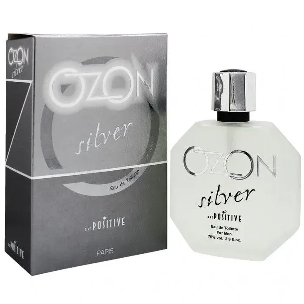 Туалетная вода для мужчин "OZON SILVER" 85мл Россия