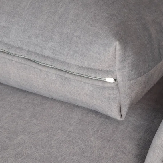 Кресло Alexa, серый велюр