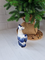 Козочка фигурка гжель