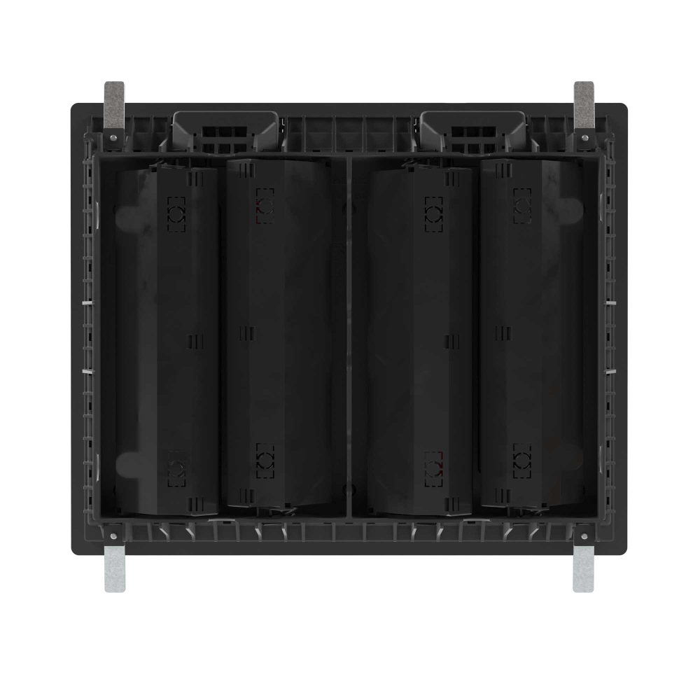 Лючок напольный c изменяемой глубиной, 24 модуля