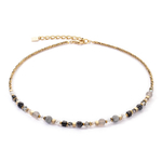 Колье Coeur de Lion Grey-Gold 4345/10-1216