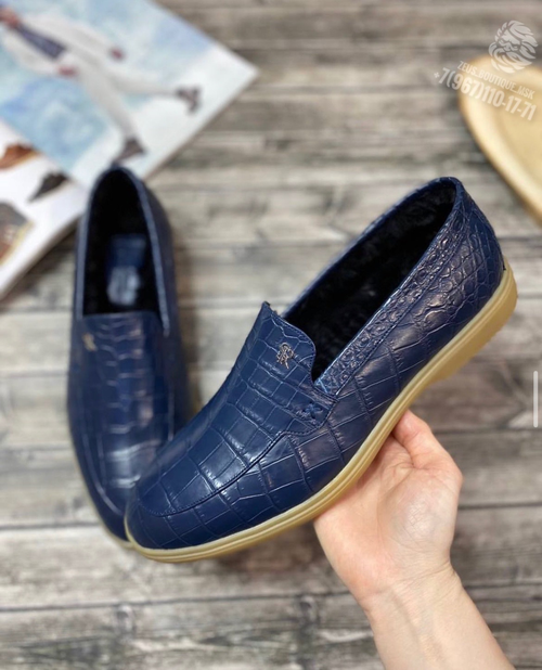 Лоферы Stefano Ricci из кожи крокодила