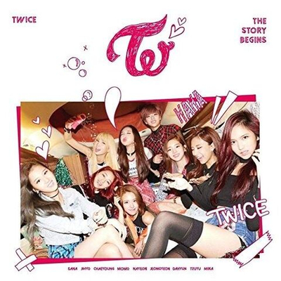 Альбом TWICE - THE STORY BEGINS 1st Mini Album
