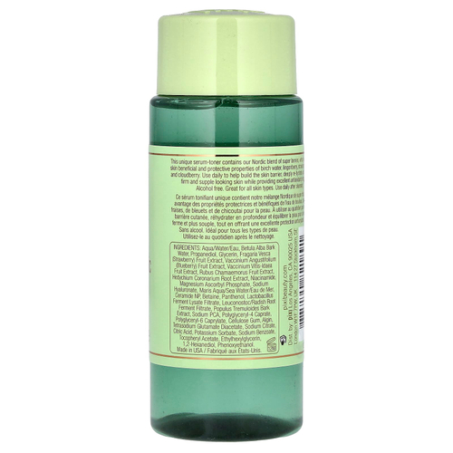 Pixi Beauty, Skintreats, антиоксидантный тоник, сохраняющая сыворотка-тоник, голубика и березовая вода, 100 мл (3,4 жидк. унц.)