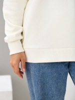 Толстовка Кис-090/экрю-п