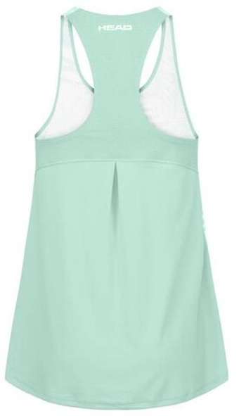 Женский топ теннисный Head Agility Tech Tank Top - Мятный