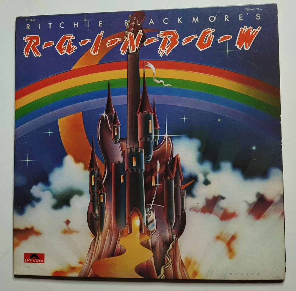 Винтажная виниловая пластинка LP Rainbow Ritchie Blackmores Rainbow (Japan 1975) (No Obi) (EX)