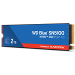 Твердотельный накопитель SSD 2TB WD Blue SN5100, NVMe, M.2 2280, PCI-E 4x4 [R/W - 7100/6700 MB/s]