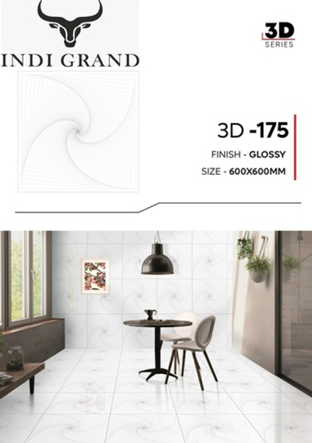 Керамогранит 3D 60х60 glossy - 175