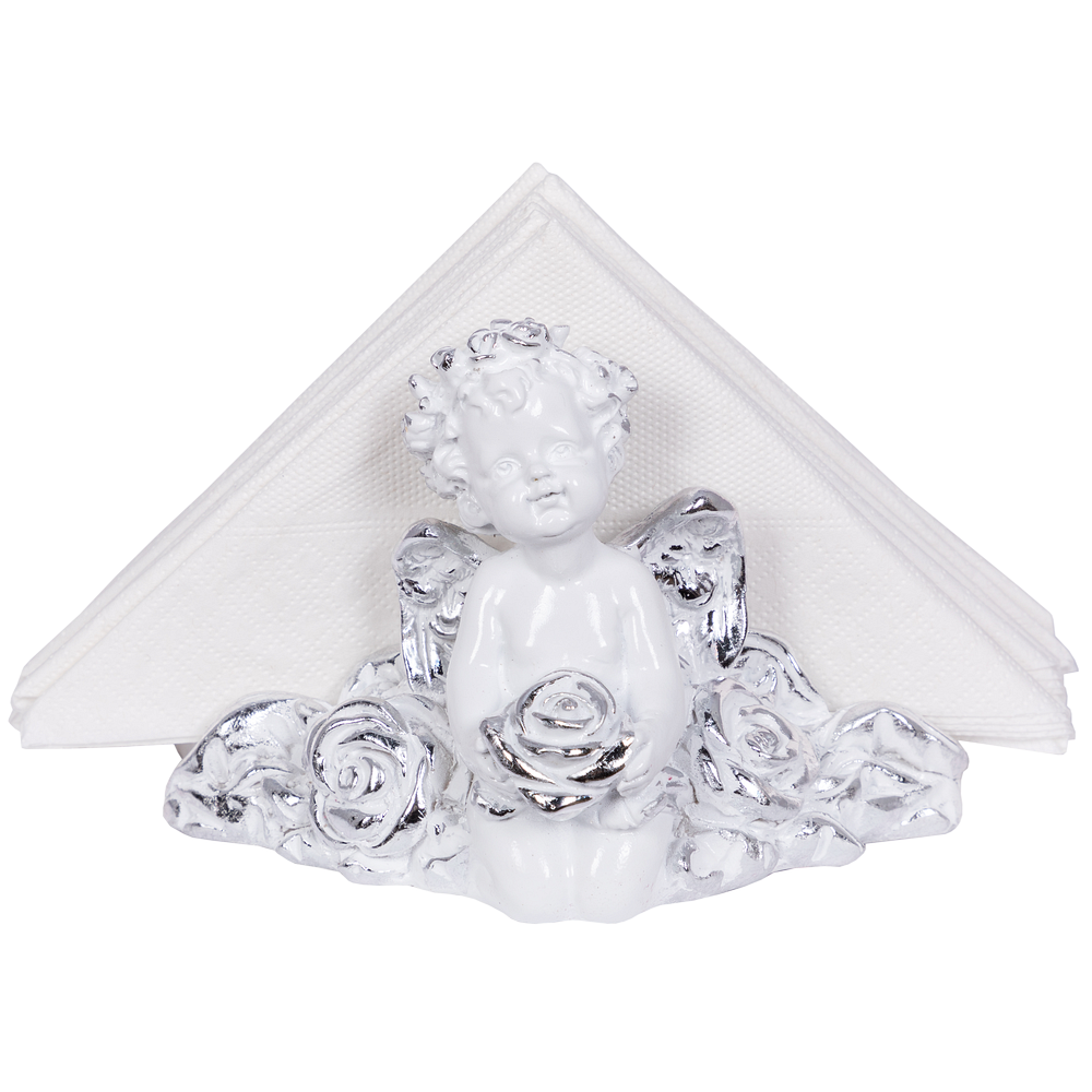 Салфетница Ангел Роуз Белый