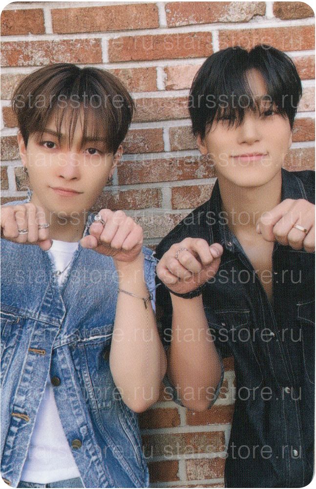 Фотокарта San & Hongjoong ATEEZ - GOLDEN HOUR : Part.3 (MAKESTAR) Фотокарта San & Hongjoong ATEEZ - GOLDEN HOUR : Part.3 (MAKESTAR)