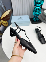Prada Satin Slingback Pumps