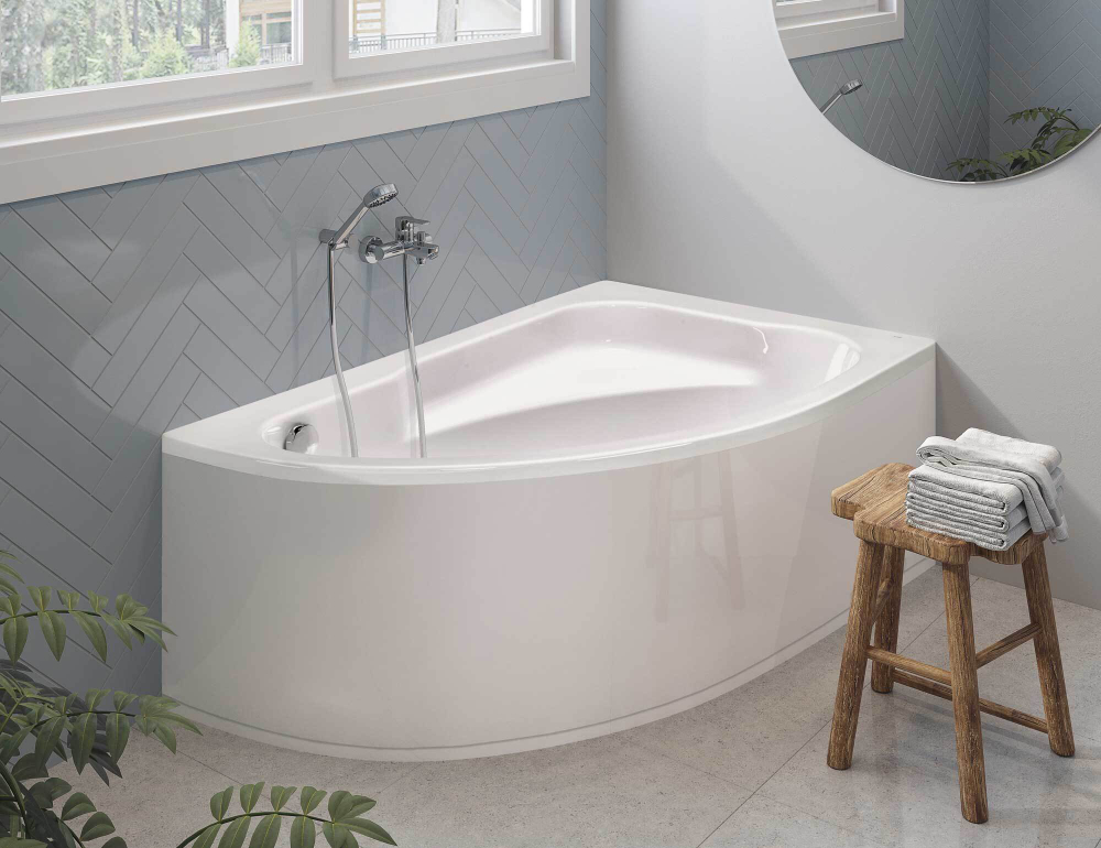 Акриловая ванна Roca Welna 160x100 правая, 248643000