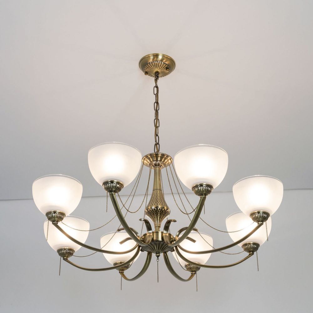 Citilux Франческа CL417283 Люстра подвесная Бронза