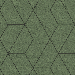 Тротуарная плитка ТРАПЕЦИЯ - Гранит Зеленый