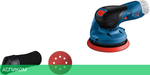 Эксцентриковая шлифмашина Bosch GEX 12V-125 без АКБ (0601372101)
