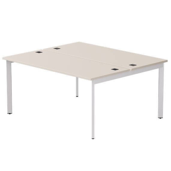 Бенч-система на 2 места Everprof EVO на металлокаркасе 1580х670(1370)x755 опоры 45гр