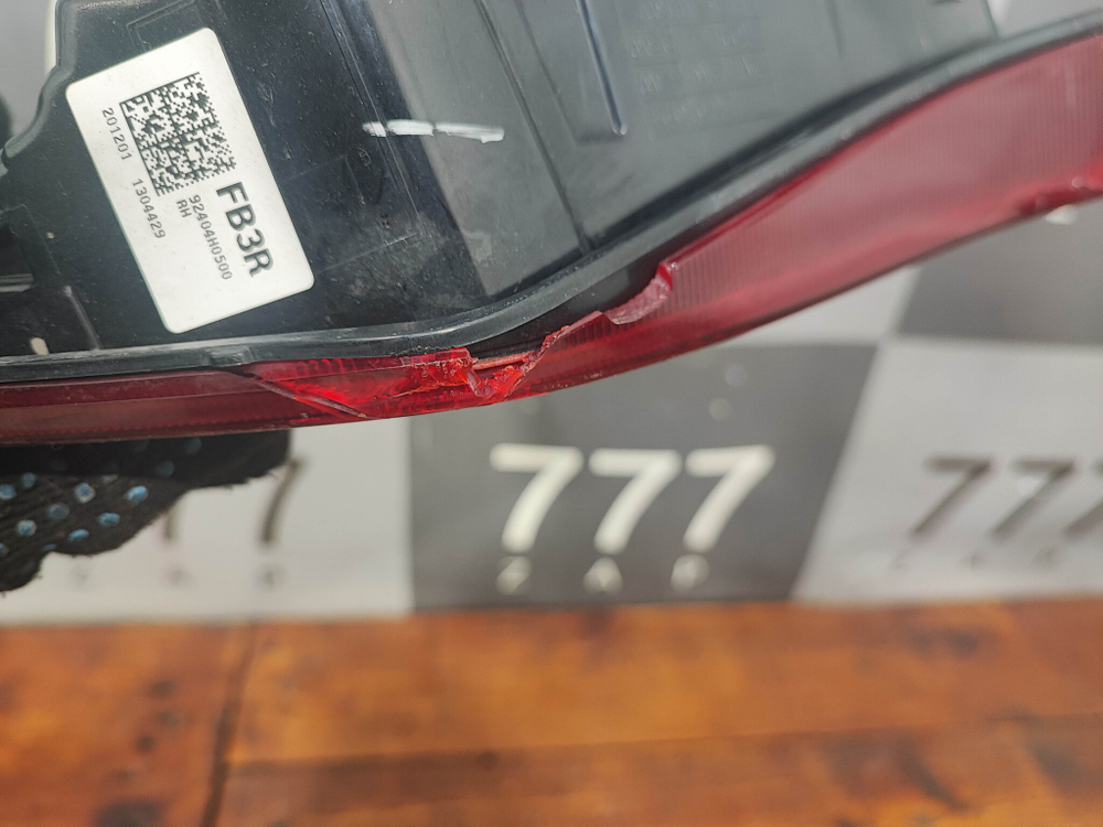 Фонарь задний правый Kia Rio 4 (FB) 20-нв Б/У Оригинал 92404H0500