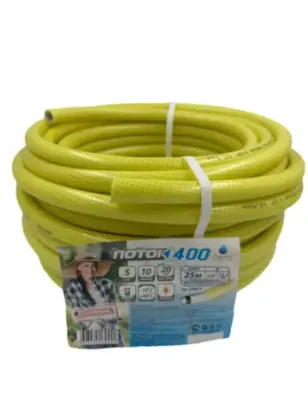 Шланг поливочный ПОТОК 400 1/2 25 метров 5-ти слойный