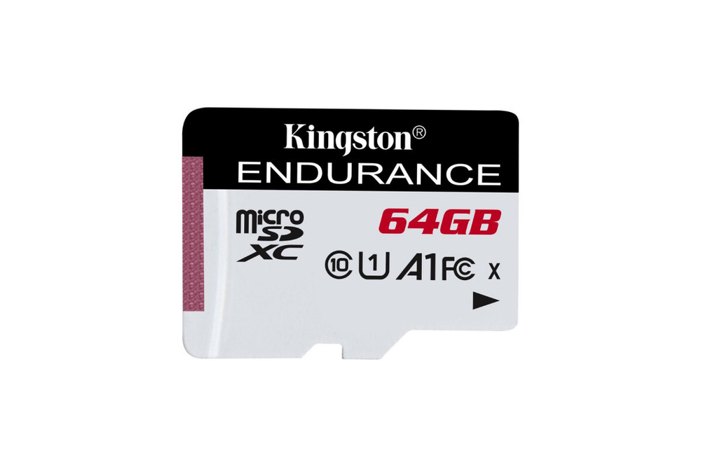 Карта памяти Kingston MicroSD Class 10 Canvas Select High Endurance UHS-I A1 V30 U1 (95 Mb/s), 64GB