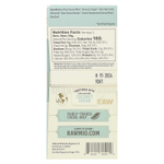 Rawmio, Каменный молотый необработанный шоколад, пророщенный миндаль и морская соль, 60 г (2,12 унции)