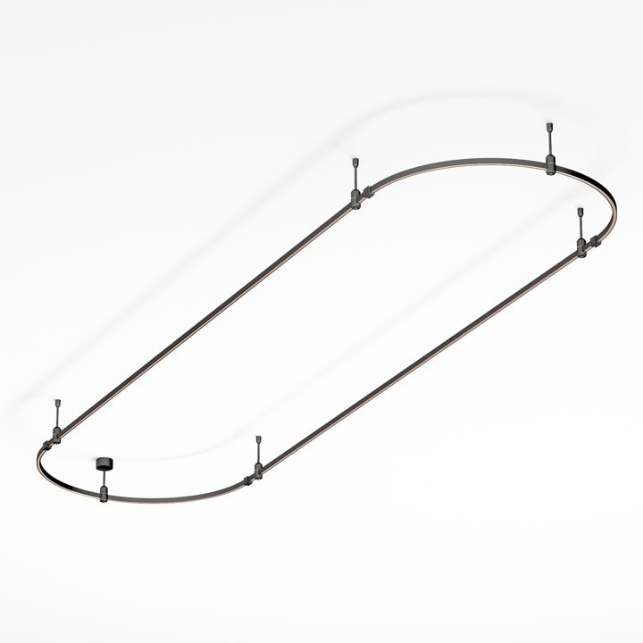 Шинопровод подвесной Arlight Art-Apriori-Oval-Rod-200-3000X1000 048507